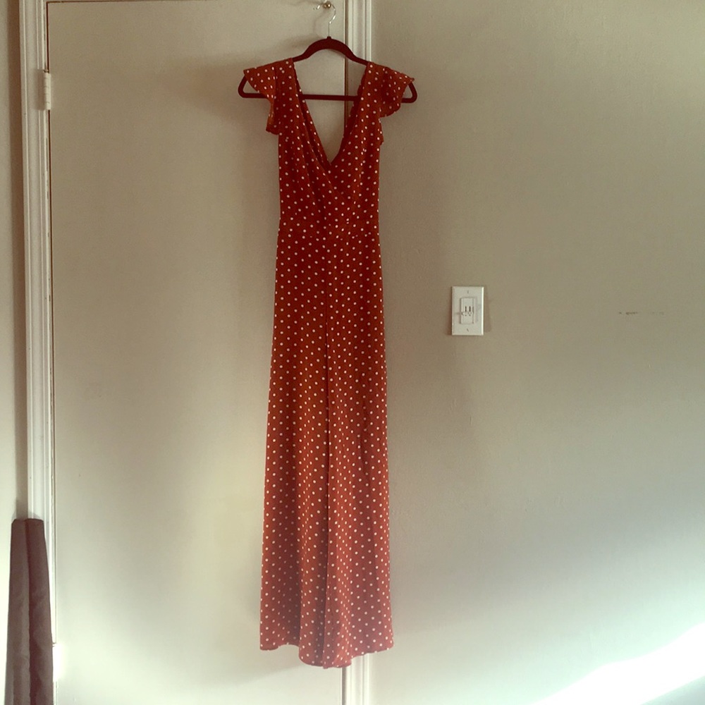 Forever 21 Jumpsuit polka dot